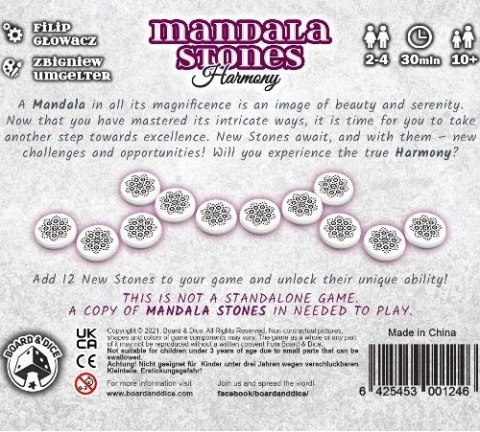 Gra kamienna mandala harmony dodatek Gra kamienna mandala harmony dodatek