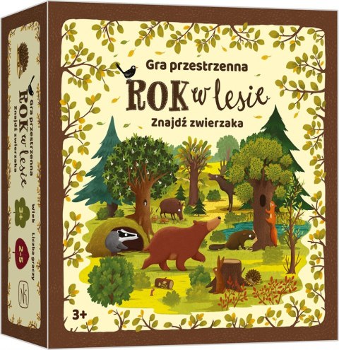 Gra rok w lesie. znajdź zwierzaka Gra rok w lesie. znajdź zwierzaka