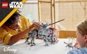 Klocki zestaw konstrukcyjny star wars 75337 maszyna krocząca at-te