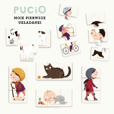 Puzzle pucio moje pierwsze układanki Puzzle pucio moje pierwsze układanki