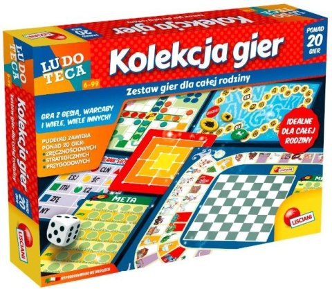 Zestaw 20 gier ludoteca Zestaw 20 gier ludoteca