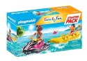 Zestaw family fun 70906 starter pack skuter wodny z bananową łodzią