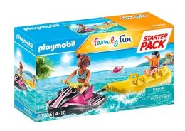 Zestaw family fun 70906 starter pack skuter wodny z bananową łodzią