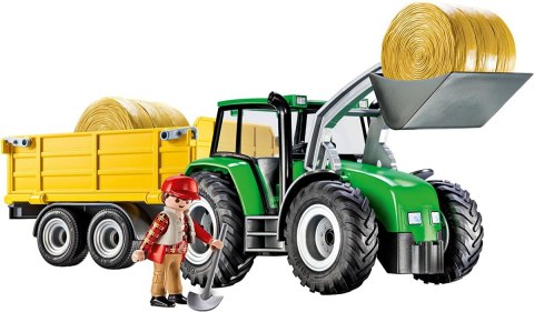 Zestaw figurek country 9317 traktor z przyczepą Zestaw figurek country 9317 traktor z przyczepą