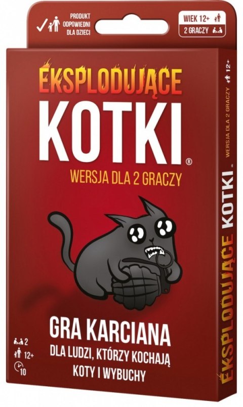 Gra karciana eksplodujace kotki wersja dla 2 graczy Gra karciana eksplodujace kotki wersja dla 2 graczy
