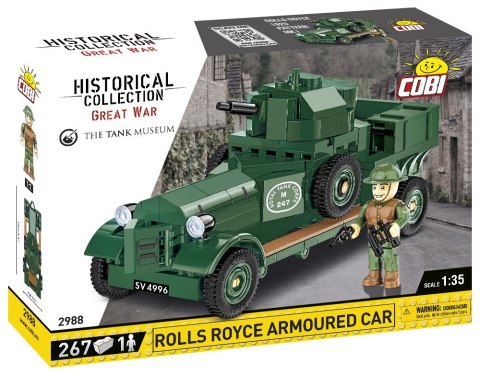 Klocki historical collection rolls-royce armoured car 1920 pattern mk i Klocki historical collection rolls-royce armoured car 1920 pattern mk i