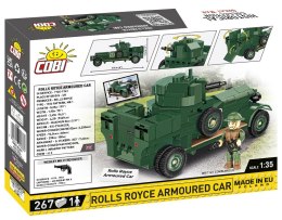 Klocki historical collection rolls-royce armoured car 1920 pattern mk i