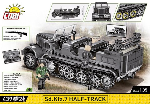 Klocki historical collection sd.kfz. 7 half-track Klocki historical collection sd.kfz. 7 half-track