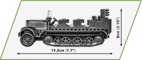Klocki historical collection sd.kfz. 7 half-track Klocki historical collection sd.kfz. 7 half-track