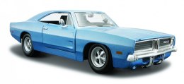 Model kompozytowy dodge charger r/t 1/25 niebieski