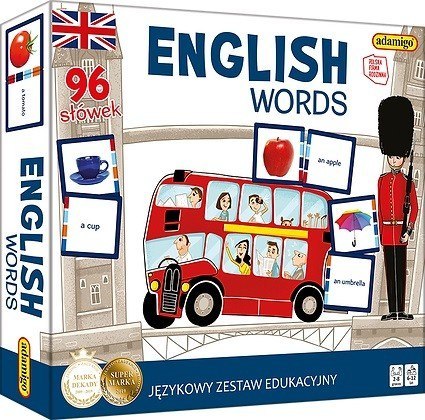 Gra english words - językowy zestaw edukacyjny Gra english words - językowy zestaw edukacyjny