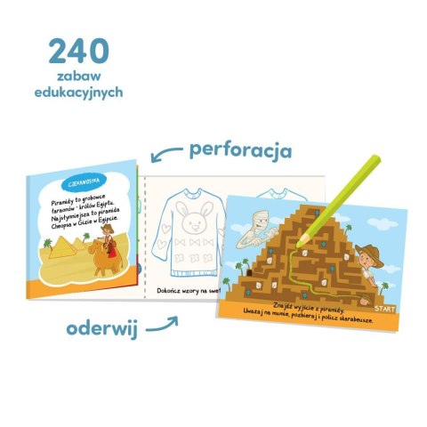 Książeczka zabawy logiczne dla dzieci od 5-6 lat Książeczka zabawy logiczne dla dzieci od 5-6 lat