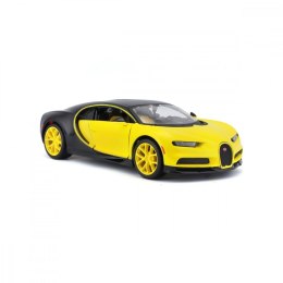 Model kompozytowy bugatti chiron żółto-czarny 1/24