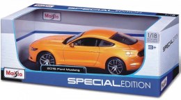 Model kompozytowy ford mustang gt 2015 pomarańczowy 1/24