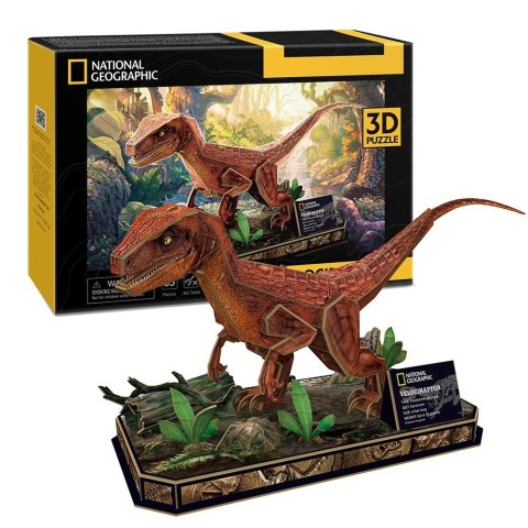 Puzzle 3d national geographic - welociraptor Puzzle 3d national geographic - welociraptor