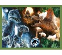 Puzzle 4w1 groźne dinozaury jurassic world