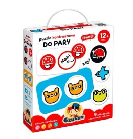 Puzzle kontrastowe - do pary