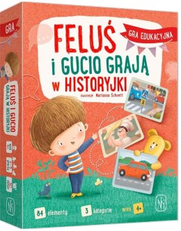 Gra feluś i gucio grają w historyjki