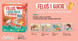 Gra feluś i gucio grają w historyjki