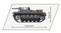 Klocki hc wwii panzer ii ausf. a 250 elementów