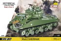 Klocki historical collection wwii m4a3 838 elementów