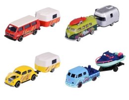 Pojazd majorette volkswagen z przyczepką 4 rodzaje