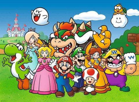 Puzzle 100 elementów xxl super mario Puzzle 100 elementów xxl super mario
