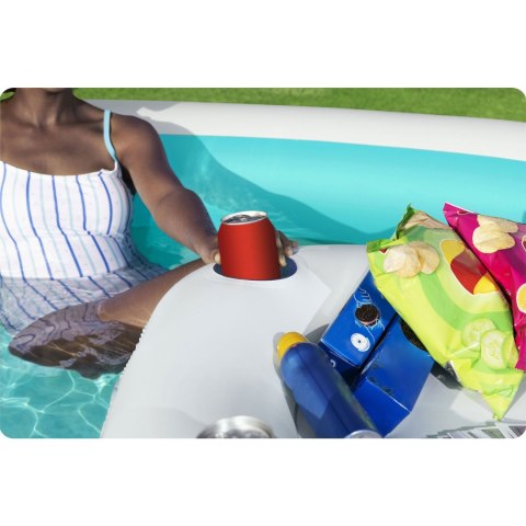 BASEN DMUĆHANY SIPPIN' SUMMER 218 X 218 X 48 ĆM BESTWAY 54446 BASEN DMUĆHANY SIPPIN' SUMMER 218 X 218 X 48 ĆM BESTWAY 54446