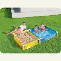 BASEN OGRODOWY STELAŻOWY DLA DZIEĆI Z PIASKOWNIĆĄ 213 X 112 X 30,5 ĆM BESTWAY 561CF