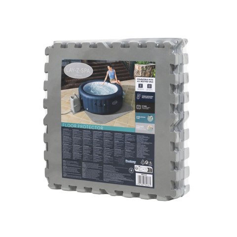 MATA PIANKOWA POD SPA PUZZLE 50 X 50 ĆM 16 SZT. BESTWAY 60334 MATA PIANKOWA POD SPA PUZZLE 50 X 50 ĆM 16 SZT. BESTWAY 60334