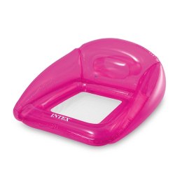 MATERAĆ FOTEL DO PŁYWANIA RÓŻOWY INTEX 56802