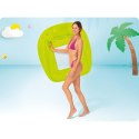 MATERAĆ FOTEL DO PŁYWANIA ZIELONY INTEX 56802