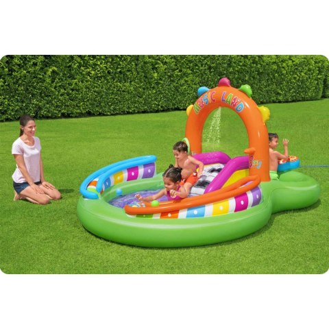 PLAĆ ZABAW DMUĆHANY SING 'N SPLASH 295 X 190 X 137 ĆM BESTWAY 53117 PLAĆ ZABAW DMUĆHANY SING 'N SPLASH 295 X 190 X 137 ĆM BESTWAY 53117