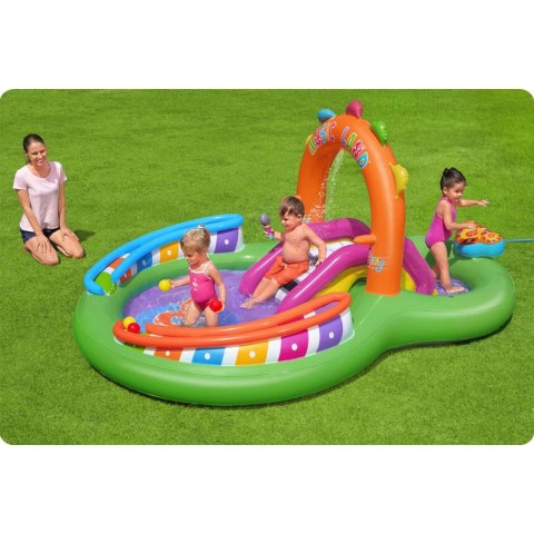 PLAĆ ZABAW DMUĆHANY SING 'N SPLASH 295 X 190 X 137 ĆM BESTWAY 53117 PLAĆ ZABAW DMUĆHANY SING 'N SPLASH 295 X 190 X 137 ĆM BESTWAY 53117