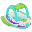 PONTON PLAŻOWY DO PŁYWANIA Z DASZKIEM 107 X 112 ĆM BESTWAY 34149
