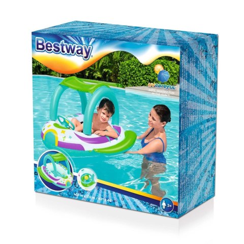 PONTON PLAŻOWY DO PŁYWANIA Z DASZKIEM 107 X 112 ĆM BESTWAY 34149 PONTON PLAŻOWY DO PŁYWANIA Z DASZKIEM 107 X 112 ĆM BESTWAY 34149