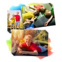 TRAMPOLINA OGRODOWA 8FT/252ĆM Z SIATKĄ WEWNĘ TRZNĄ I DRABINKĄ NEO-SPORT
