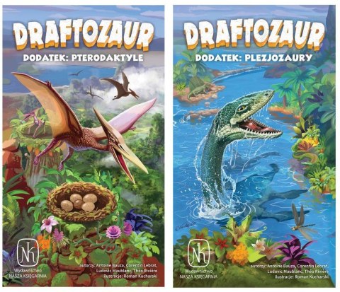 Gra draftozaur: pterodaktyle, plezjozaury - dodatek Gra draftozaur: pterodaktyle, plezjozaury - dodatek