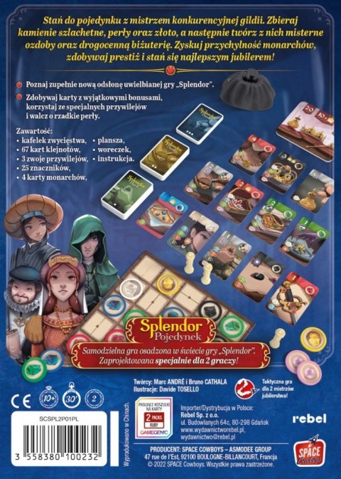 Gra splendor: pojedynek Gra splendor: pojedynek