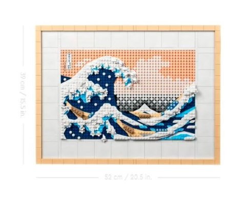 Klocki art 31208 hokusai wielka fala Klocki art 31208 hokusai wielka fala