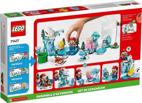 Klocki super mario 71417 Śniegowa przygoda fliprusa - zestaw rozszerzający Klocki super mario 71417 Śniegowa przygoda fliprusa - zestaw rozszerzający