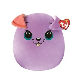 Maskotka poduszka ty squishy pies bitsy purpurowy 22 cm