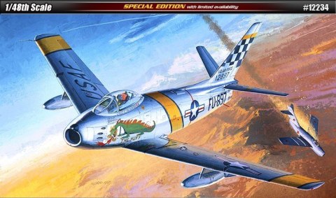 Model plastikowy u.s. air force f-86f the huff 1/48 Model plastikowy u.s. air force f-86f the huff 1/48