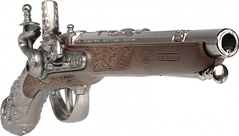 Pistolet pirata metalowy gonher Pistolet pirata metalowy gonher