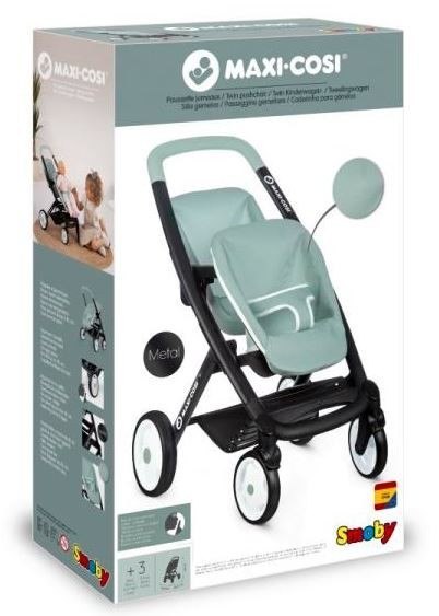 Spacerówka dla bliźniąt zielona maxi cosi quinny Spacerówka dla bliźniąt zielona maxi cosi quinny