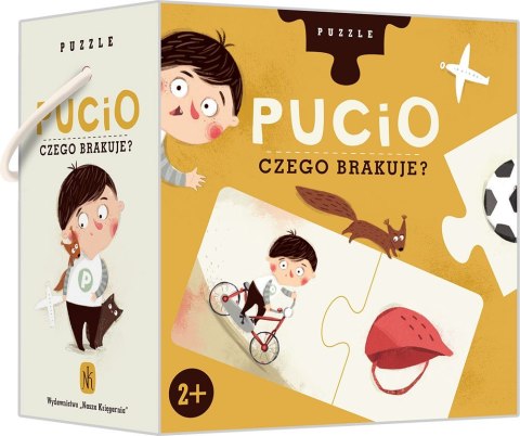Układanka pucio puzzle: co tu pasuje? Układanka pucio puzzle: co tu pasuje?