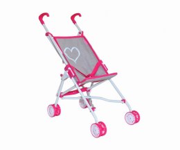 Wózek dla lalek julia prestige pink