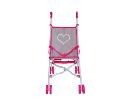 Wózek dla lalek julia prestige pink