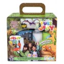 Zestaw tubi jelly 6 kolorów + małe akwarium - dinozaury