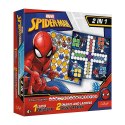 Gra 2w1 chińczyk / węże i drabiny, spider-man